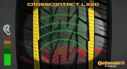 Continental CrossContact LX 20 - smooth response technology
