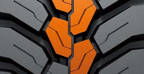 Hankook Smart Work DM09 - Směrový - šípový dezén.