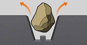 Vyhazovač kamínků