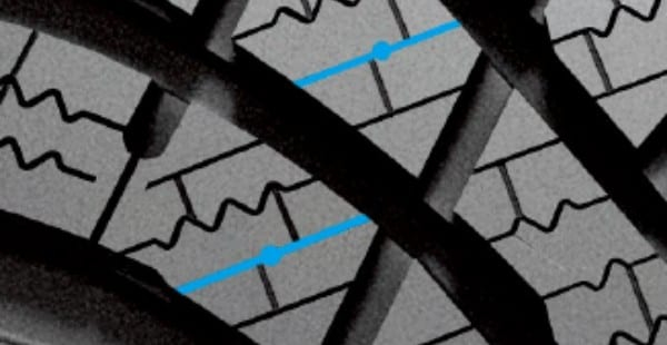 Hankook - drážky pro odvod vody Hankook - drážky pro odvod vody