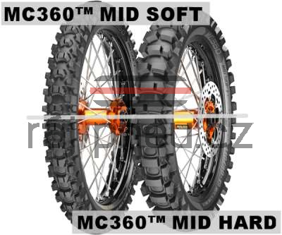 Metzeler MC360 Mid 54M TT Soft Front